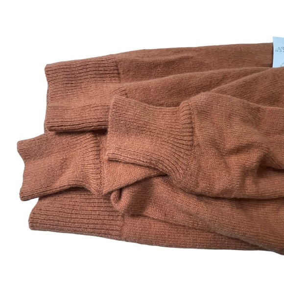 Stitch and Knot Lenna ruffle necks collar knit sweater Size Large - Picture 12 of 15